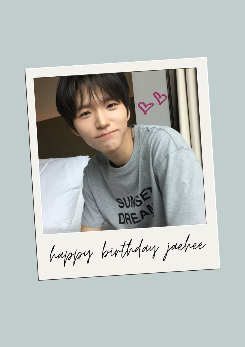 rnjunlve's tweet photo. happy birthday jaehee sayang 🫶 https://t.co/uRQhKekNGH