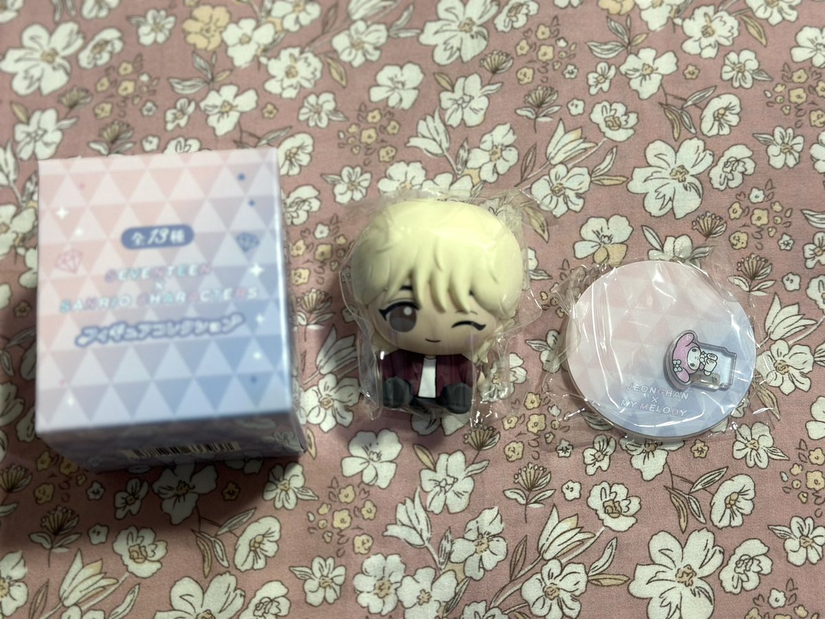 mwtyzz's tweet photo. Sale ❗️ฟิกเกอร์จองฮัน x sanrio  
400 ส่งฟรี
#ตลาดนัดสวนแครอท https://t.co/CtxXcOHcQs