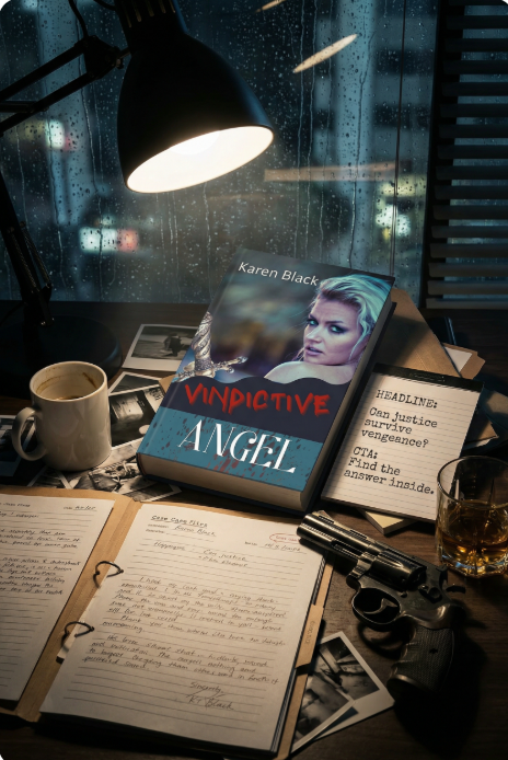 KarensStories's tweet photo. If a murderer is killed, is the assassin a criminal or a hero? A murder mystery unfolds as a vigilante demands justice and risks everything to seek revenge for the innocent. Can love conquer all, even in the face of a serial killer? https://t.co/8PBGqioYBY https://t.co/4Lnqcau4oO