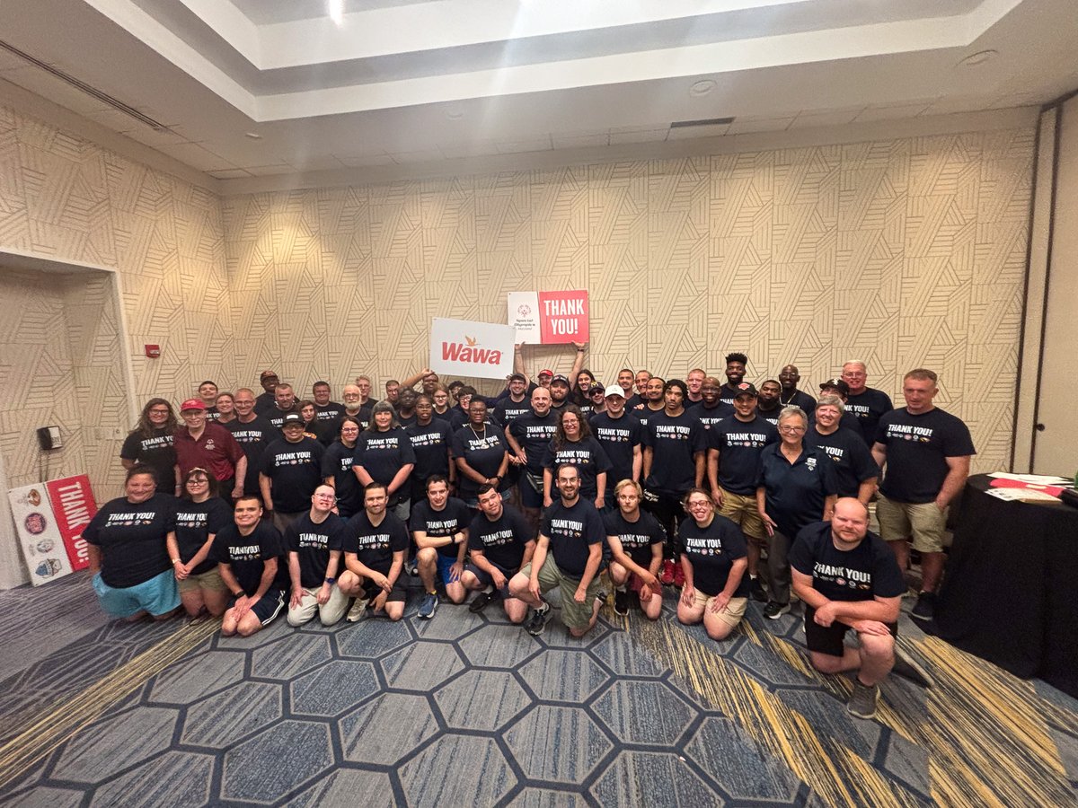 SpOlympicsMD's tweet photo. Thank you, @Wawa for your continued support of our athletes!
#CallingAllChampions #SOMDAnswersTheCall https://t.co/HVrXAeE1CW