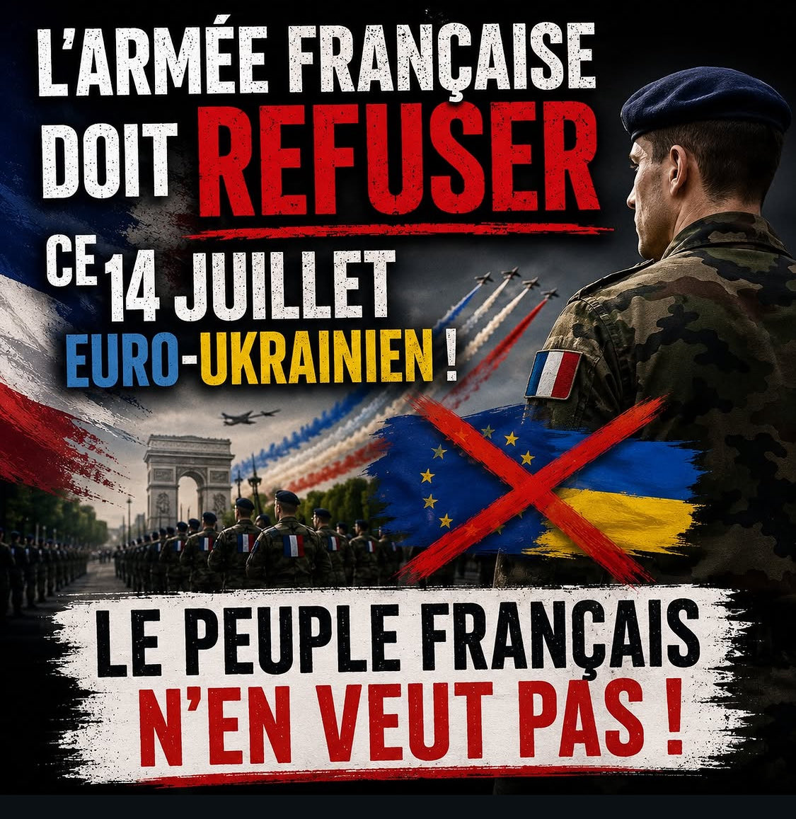 b18_k2's tweet photo. @CEMA_FR @CEMAT_FR @Armees_Gouv @armeedeTerre @Armee_de_lair @EtatMajorFR 
Ne vous comportez pas comme ce traître de macron. Dites NON ! https://t.co/NNsttqLZgG