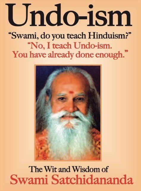 nirmalaheriza's tweet photo. Rx"Prevention is btr thanCure" Lgd #WoodstockGuru who famously coined “UNDO-ism”. #SwSatchidananda #Yoga foto -#harpersbazaarus Vid clip https://t.co/mFL8f8FsGz… #UCLAHealth Prgs #ForbesLife #LAmag #newswise #harvardmed #IndiaToday #DrOz @angelrain108 @Peter_Max #amazonbooks. https://t.co/5tdMduLBlZ