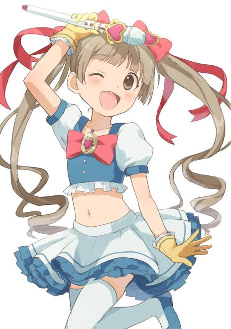 mel0fetti's tweet photo. i just finished binging im@s cinderella girls and HOW ON EARTH did chika yokoyama get screentime but shin didn 't ?!??!! chika LITERALLY DOESN 'T HAVE A VOICE ACTOR LMAOO

dont get me wrong tho i love them both and WAS in fact excited when i saw her ....

i love you chika <333 https://t.co/jMvVK7KRhr