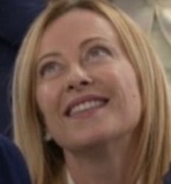 CKit75's tweet photo. @GiorgiaMeloni This is the face of desperation. It has all that look at me look at me notice me notice me. The when her mouth opens it's lets talk about sending more US taxpayers money to the Ukraine. Hey @GiorgiaMeloni send the Ukraine your fucking money &amp; weapons. Hey Putin another target. https://t.co/RDESyglOZm