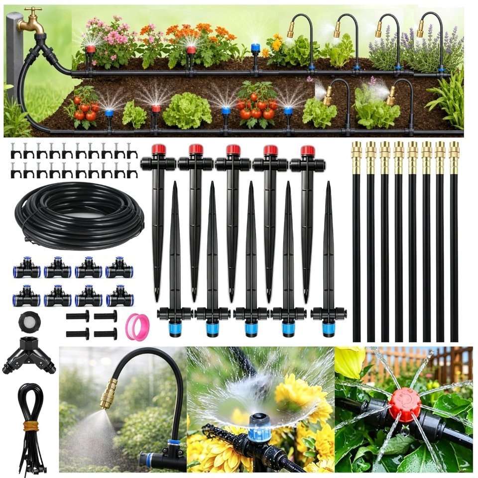 JoltJoydeals's tweet photo. 120FT Drip Irrigation System for $14.99 after code LEMU5UUW

https://t.co/LZd4h5E06W

#Ad https://t.co/jL0Pw1CK53