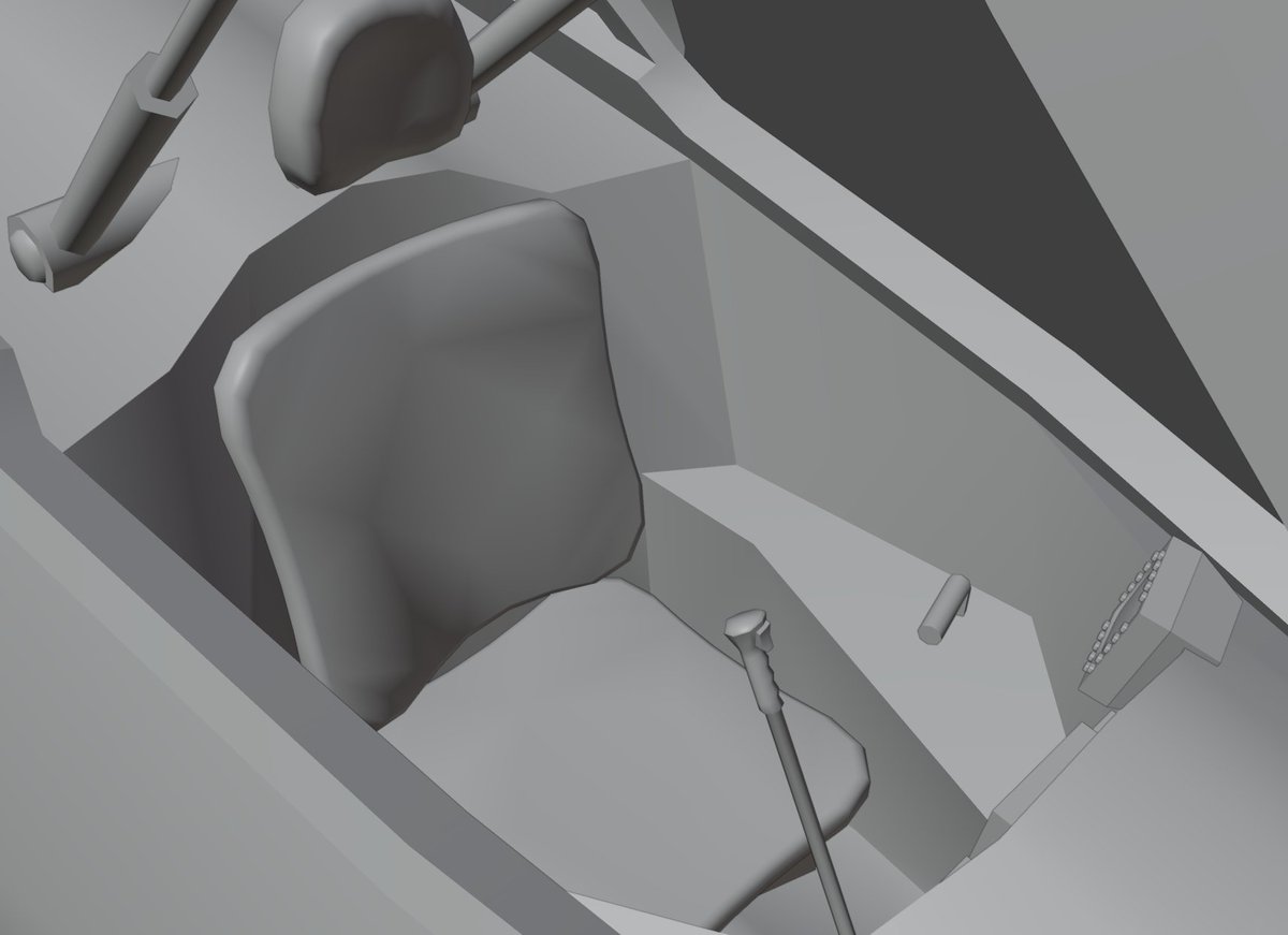 DanielFiuk's tweet photo. Working on blocking out the cockpit. So far I have a few of the core elements. I've added a bunch of details that add a sense of how I want everything to function with a plan on how to incorporate as many diegetic elements I can. Once I finish modeling and cleaning. Rigging time. https://t.co/CxadeIab8n