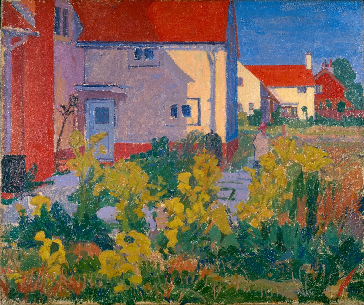 DuilleDesign's tweet photo. "Letchworth". Spencer Gore. 1912. https://t.co/zSYe7xKVZr
