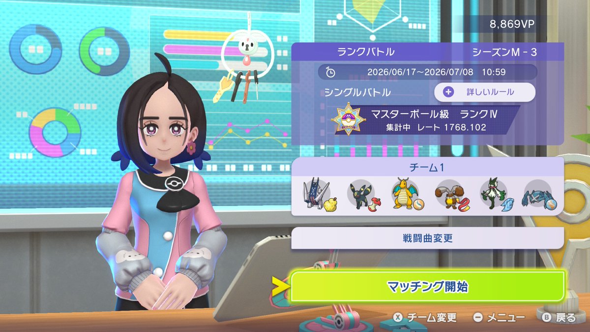 shadowbersss's tweet photo. 初ポケモンチャンピオンズ初日マスター来た
ガブどこ https://t.co/r0gx8xVnKO