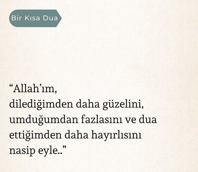 Ayet1Hadis's tweet photo. ▫️Bu aralar okuduğum en güzel dua. https://t.co/M8IjR4xcCk