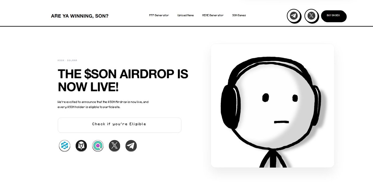 WinningSon_Sol's tweet photo. Shhh.......

Good news sons, especially for $SON holders....

Learn more: https://t.co/Sx1aakv8OO

Goodluck. https://t.co/TtVOkoyxI0