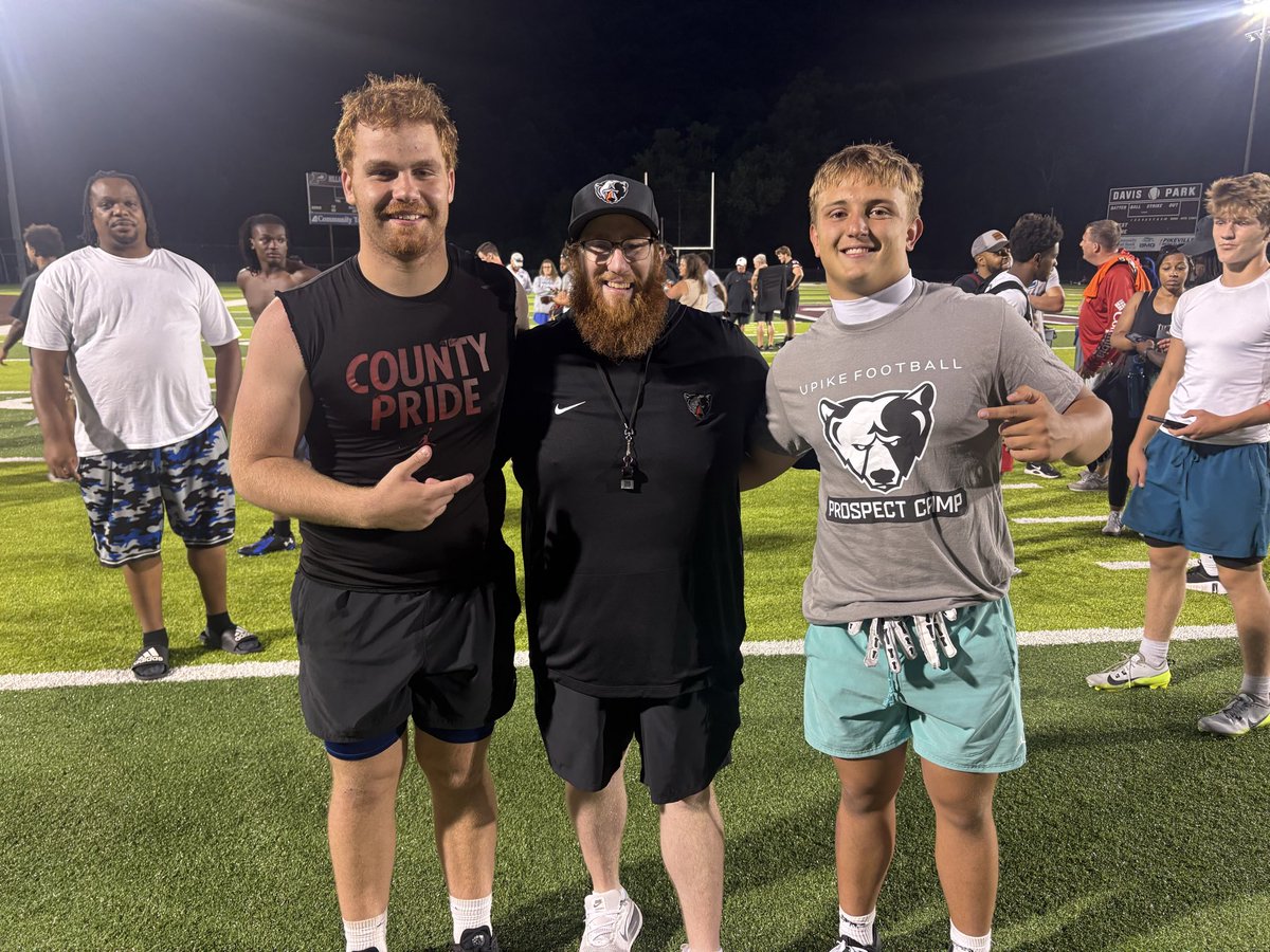 ParkerAdkins55's tweet photo. I had a great time at @UPIKEFOOTBALL Yesterday! Thank you @CoachMikeHarris  for the invite! @FBCoach_Elliott @cards_football @_claymckee7 https://t.co/43jLNTT9SK