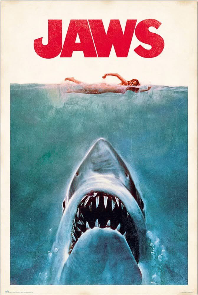 chadganske's tweet photo. Released June 20, 1975 #jaws https://t.co/SbcCds35Ug
