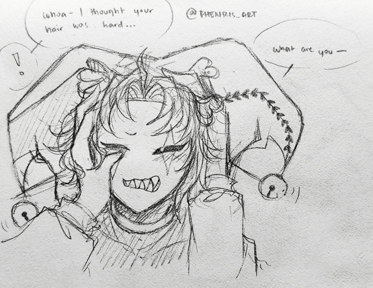 Fhenris_art's tweet photo. 🐱💚

#thefreakcircus #tfcharlequin #sketch #thefreakcircusharlequin #tfcfanart https://t.co/oDbRpxJE98