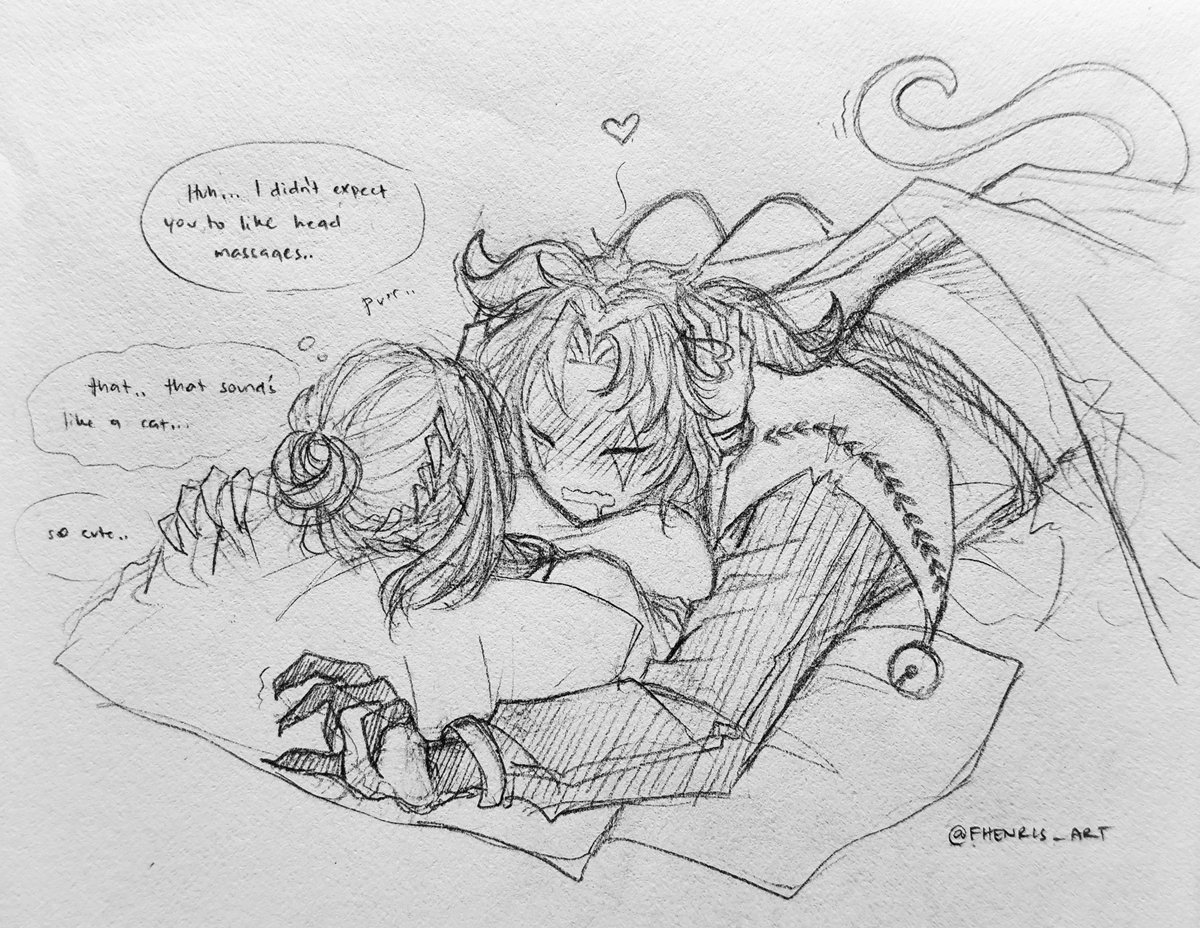 Fhenris_art's tweet photo. 🐱💚

#thefreakcircus #tfcharlequin #sketch #thefreakcircusharlequin #tfcfanart https://t.co/oDbRpxJE98