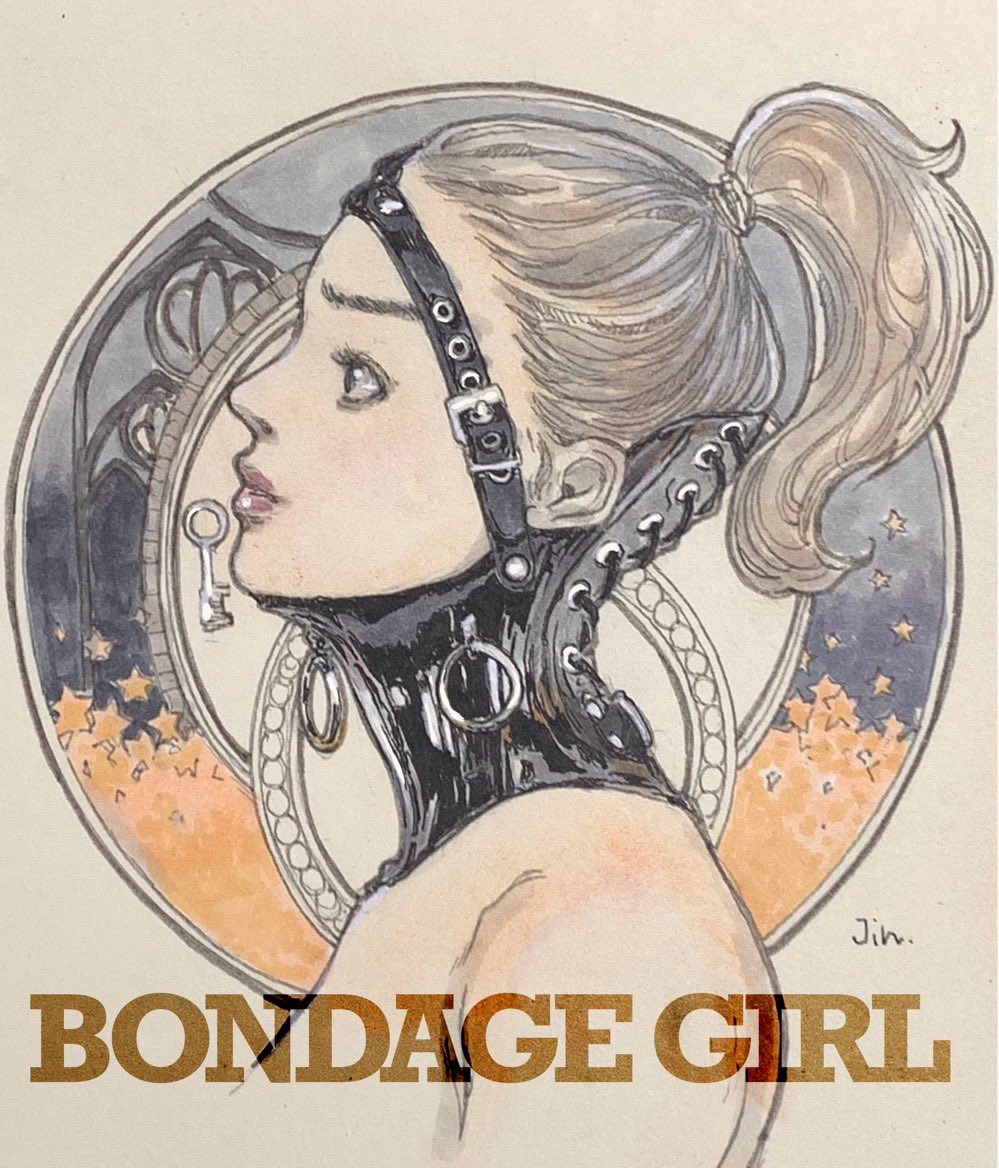 H_jinjinji's tweet photo. 再掲ばかりですまんね。

bondage オリジナルネックハーネス。
かな？ https://t.co/ZYSrxdbhEi