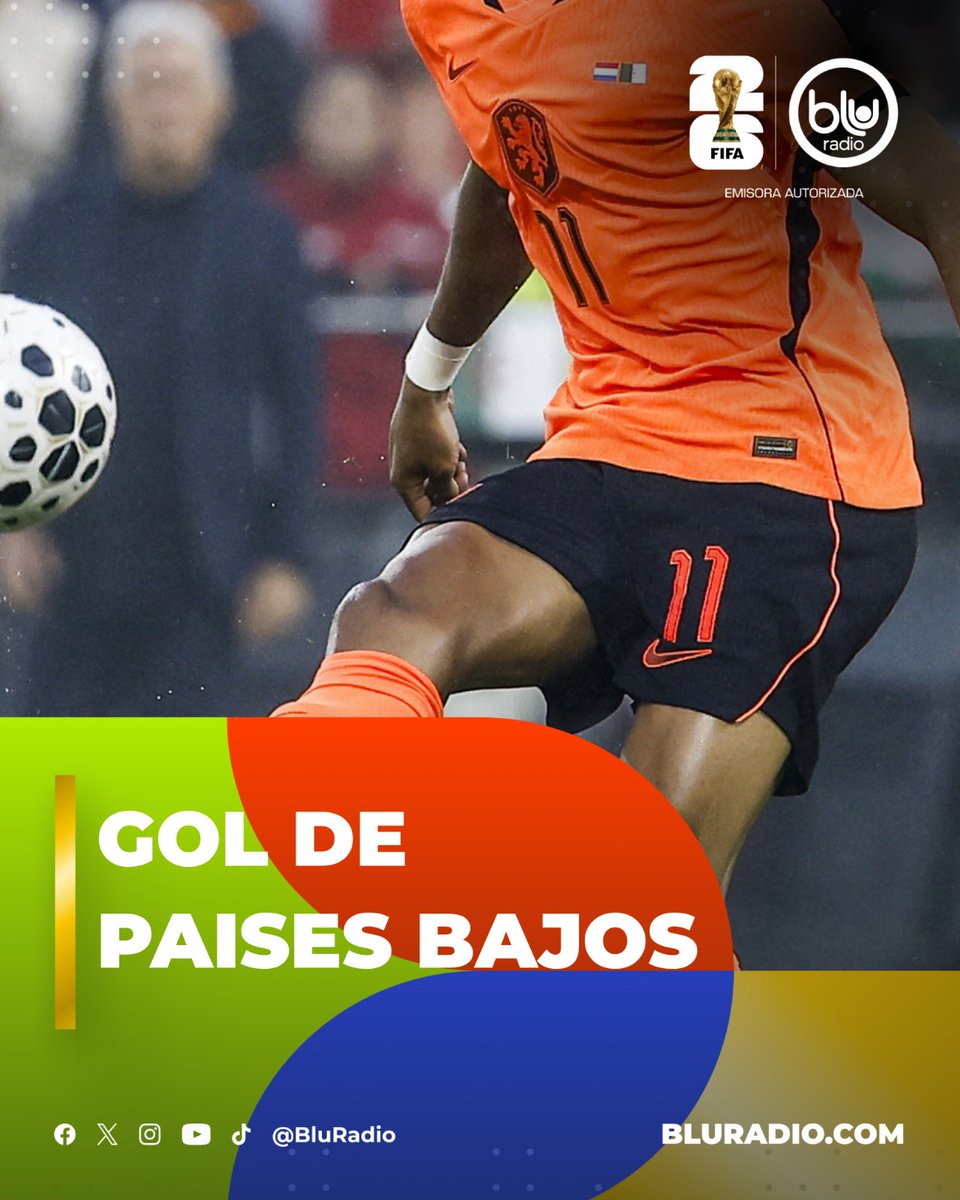 blogdeportivo's tweet photo. @BluRadioCo #AlAire #Min6' ¡Goooooooool!Brobbey dice presenteEl delantero neerlandés abre el marcador y adelanta a Países Bajos ante Suecia en el Grupo F.
🇳🇱 Países Bajos 1⃣ 🆚 0⃣ Suecia 🇸🇪
#EnVivo a través de YouTube »https://t.co/tkcSz7kT3V « https://t.co/D2XJxsMWMA