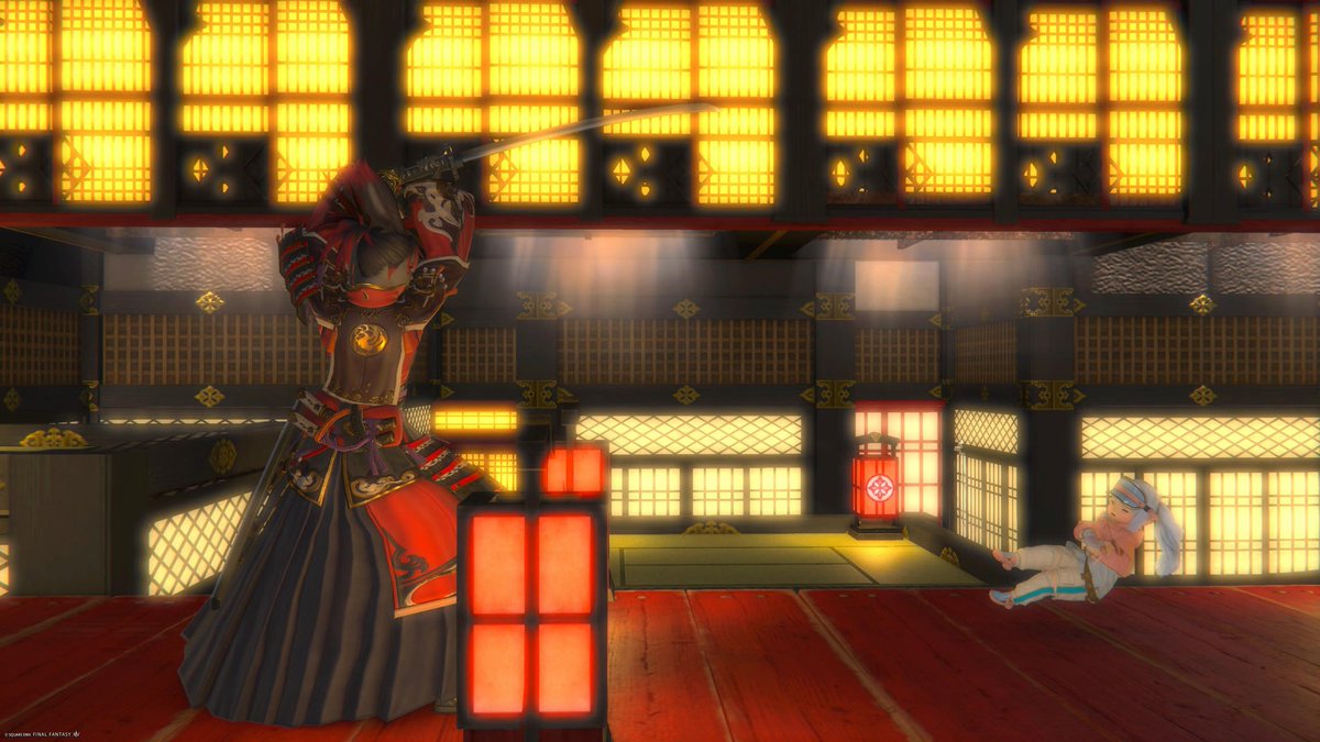 Kd2Hk's tweet photo. ぎゃー‼️

またやられた〜‼️

#AllianceDriveStudio
#FF14
#ララフェル https://t.co/9BDPIHuns0