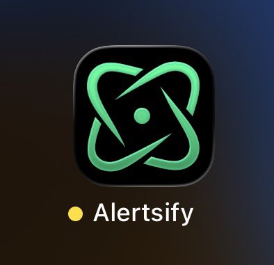 Alertsify's tweet photo. ❤️ this if you’re ready for the mobile app https://t.co/5wV8tYpsig