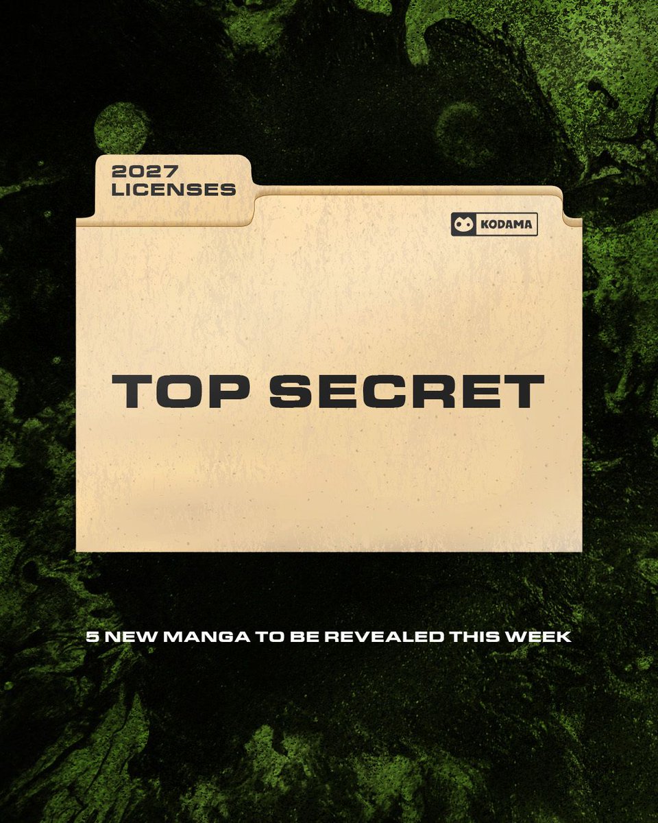 KodamaTales's tweet photo. Secrets are about to be revealed!

Tune in this week for our latest licensing announcements! We’re announcing five new licenses from our 2027 lineup. We can’t wait to share them with you. Please look forward to it! https://t.co/2w3oRu3S2q