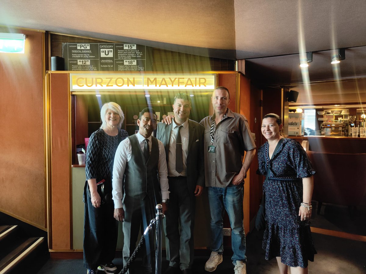 FilmSkoolLondon's tweet photo. Great screening at Curzon Mayfair https://t.co/GaIsSvvBk5