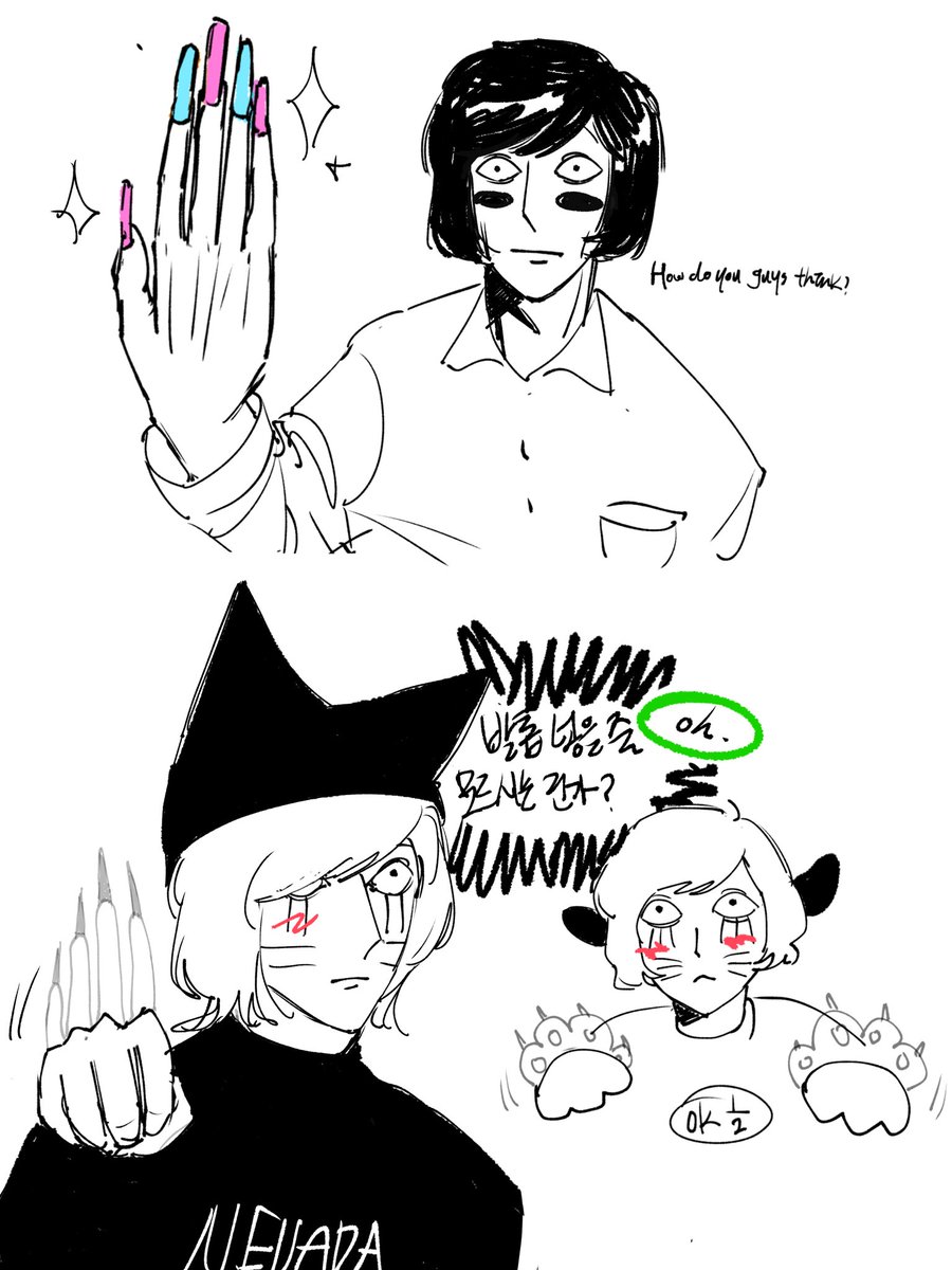 iloveyousohh's tweet photo. 발톱 #Ranfren #Luther #Catmen https://t.co/FIskYpPW6K