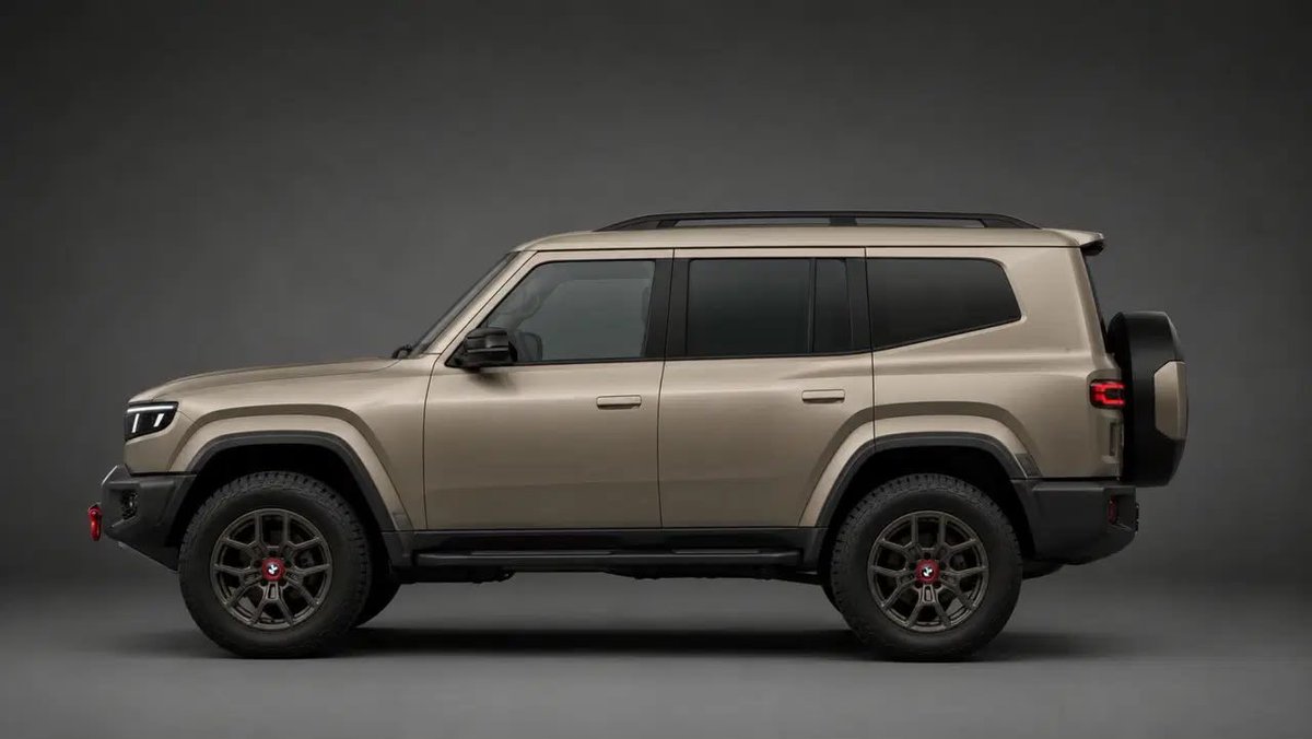 AutosyMas's tweet photo. #BMW prepara un nuevo todoterreno de lujo para rivalizar con el Mercedes Clase G y el #LandRover Defender. El proyecto G74 podría llegar con tecnología híbrida enchufable y ADN off-road para finales de la década.
@BMWMex #OffRoad #G74 https://t.co/L0kwi5UD15