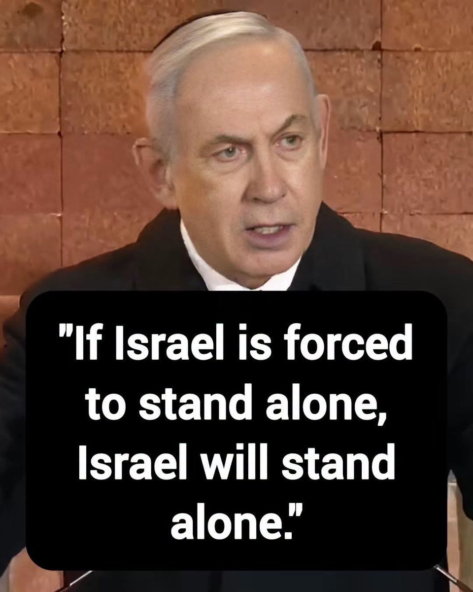 _JohnRoarty's tweet photo. Its getting biblical politically by design.  Don't fall for it.   The oppressed of the past have now become the oppressors of the current times.  America can no longer afford wars.  President George Washington warned this to us long ago to keep out of foreign conflicts and now here we are.  Benjamin Satan-Yahoo is a mad man guilty of war crimes and massive human destruction and death.  His "Greater Israel Expansion Project fantasy" is coming to an end.  Let's not let America get dragged down further in this insanity.  Trump also has much to answer for along with the bought and paid for Congress who could have stopped this long ago.  They should have been concentrating on making America great again, not taking further demolition to our country and economy.  What a farce the 250 anniversary of America is.  What a bloody tragedy.