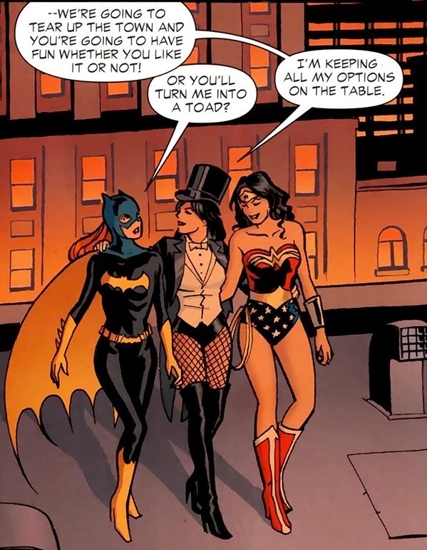 themagicblazer's tweet photo. Zatanna, Wonder Woman &amp; Batgirl
📚Brave and the Bold #33 (2010) https://t.co/IPUNfDvEaY