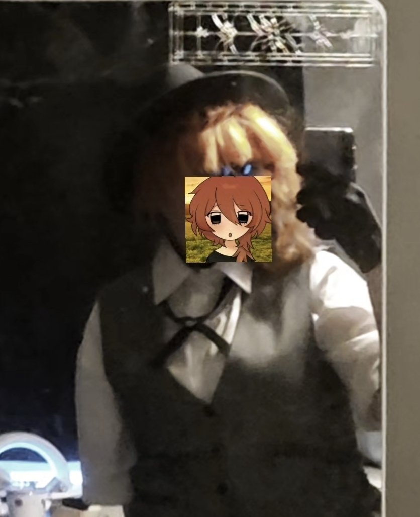 shlolo89's tweet photo. Different post, wanted to show my Chuuya cosplay 
#bsd #chuuya #shtwt https://t.co/dgE5zHEYmD