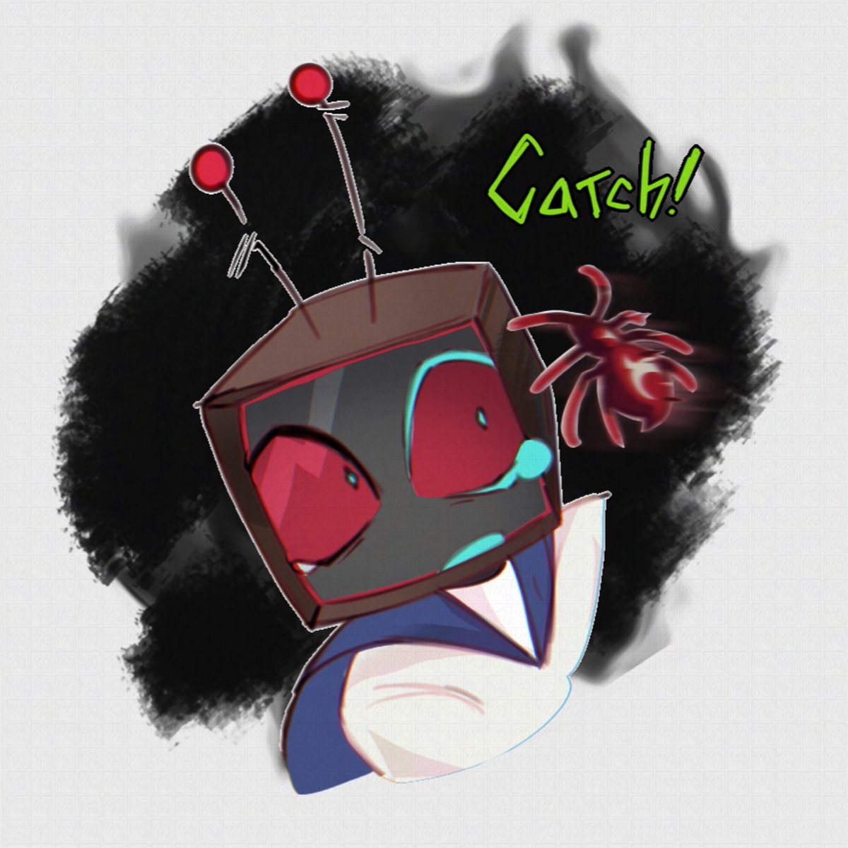 Kxani_Draws's tweet photo. I drew children instead of preparing for exams 
#Alastor #Vox #radiostatic #hazbinhotel https://t.co/HL4mUG6nVk