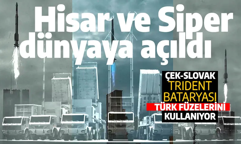 trhaber_com's tweet photo. HİSAR ve SİPER füzeleri Çek-Slovak şirket sayesinde dünyanın her yerinde: Trident için ilk ödeme 2,5 milyar dolar

▪️ Çekya-Slovakya merkezli CSG şirketinin Fransa başkenti Paris'teki Eurosatory fuarında tanıttığı çok katmanlı hava savunma sistemi, ROKETSAN füzeleriyle dünyaya açılmayı vaat ediyor. 

▪️ Trident adı verilen sistem, 100 kilometreye kadar hava savunmada Türk füzelerini taşıyor.

https://t.co/skmCaiQJM4