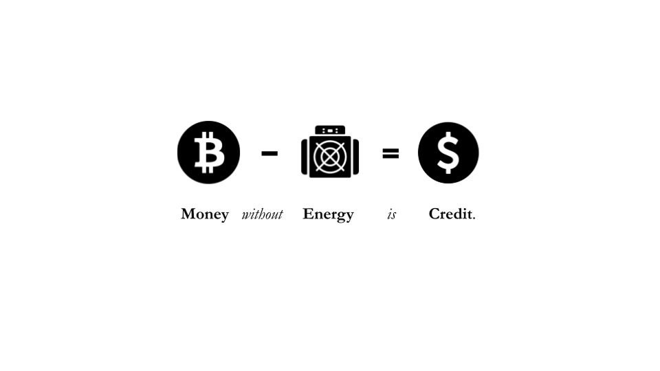 btchelevent's tweet photo. Money + Energy = Bitcoin 🧡 https://t.co/NHM9YBa2Wv