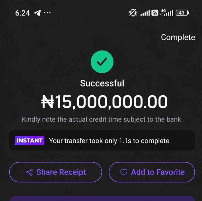 BodmaxTips's tweet photo. Officially, Bodmax is the first punters to send his follower 15m on X

We rise by lifting others 🤝 https://t.co/KFu1Ftmt3Q