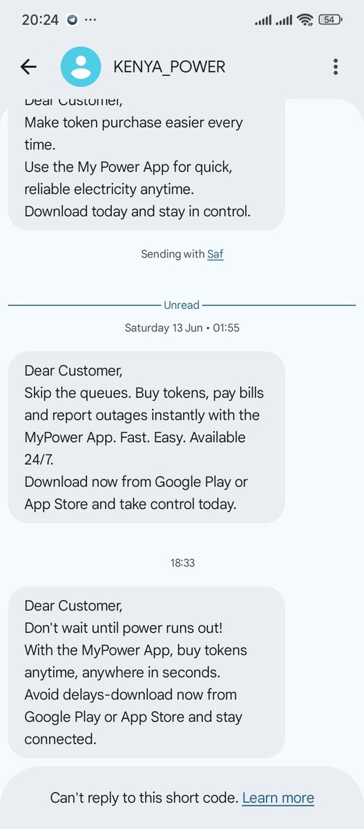 Psammystprime1's tweet photo. Kwani @KenyaPower_Care wamepata competitor ju they've started marketing campaigns kuliko @pakakumi ? The only way I'm installing that app is if I can check my token balance there. Otherwise wacha paybill ya 888880 ifanye kazi iliundiwa😂 https://t.co/qfi8uxh3i4