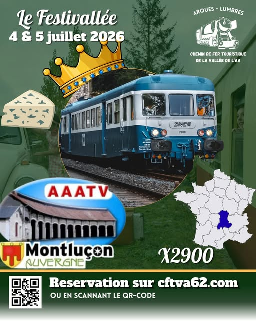 boxpok's tweet photo. l'AAATV  Montluçon y sera avec le X2900 ne les manquez pas.  c'est les 4&amp;5 juillet prochains https://t.co/q1A9yHjupK