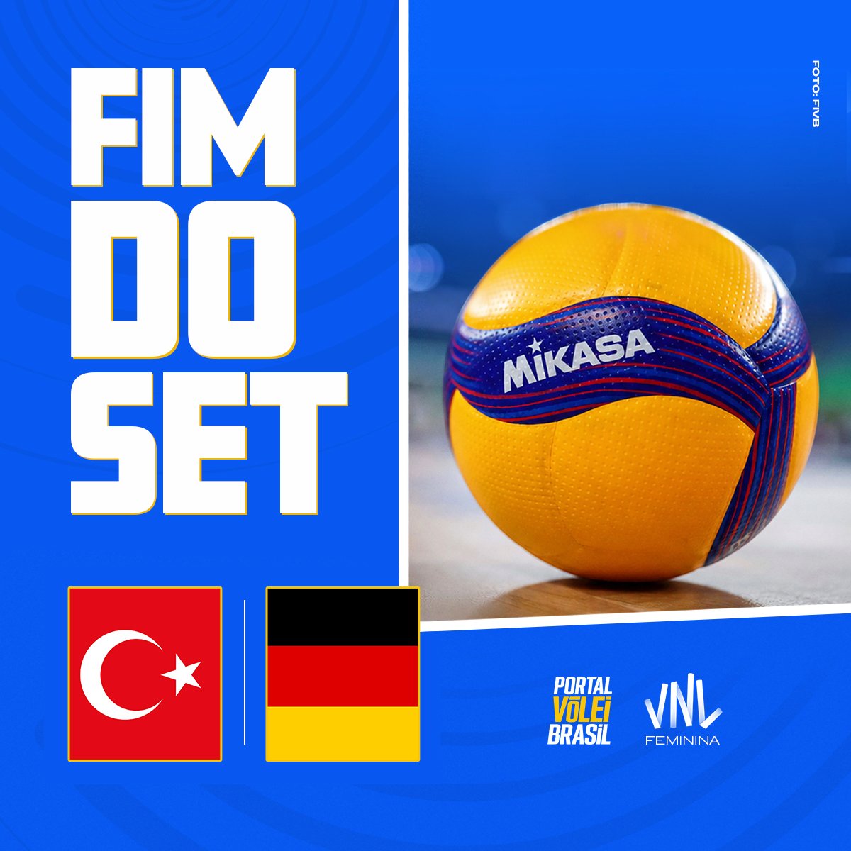 portal_volei's tweet photo. ✅ FIM DO SEGUNDO SET! #VoleiNoSporTV

🏐 (0) 🇹🇷 Turquia 24x26 Alemanha 🇩🇪 (2) https://t.co/1bgfgKA9Ro