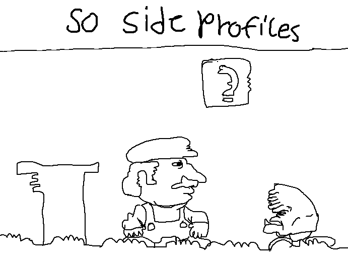 side profiles for drawing reference tweet media