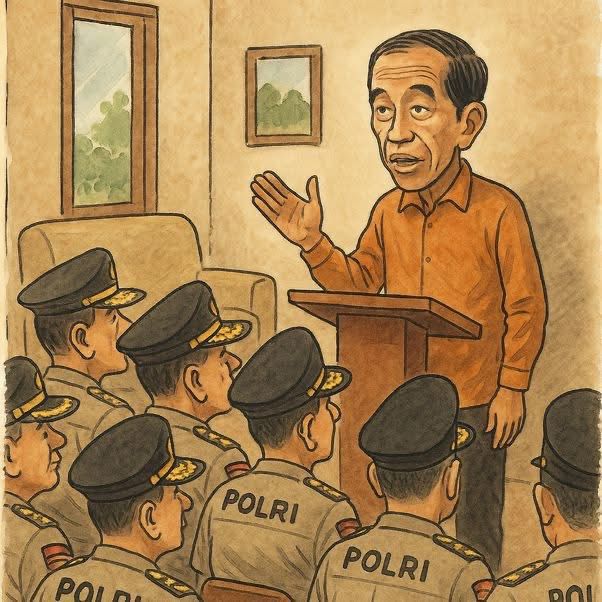 Ga89684Galeh's tweet photo. @Opposisi6890 Si kafir sudah memiliki hubungan yang intim dengan Mul. Semua bermula ketika Sigit yg menduduki Kapolresta Solo thn 2011, sementara Mul menjabat sebagai Walikota Solo. Bestie berathh!

Masih ingat Mul memberikan arahan kpd Sespimem Polri di rumah pribadinya di Solo pd april 2025 https://t.co/GtBaPlG5YP