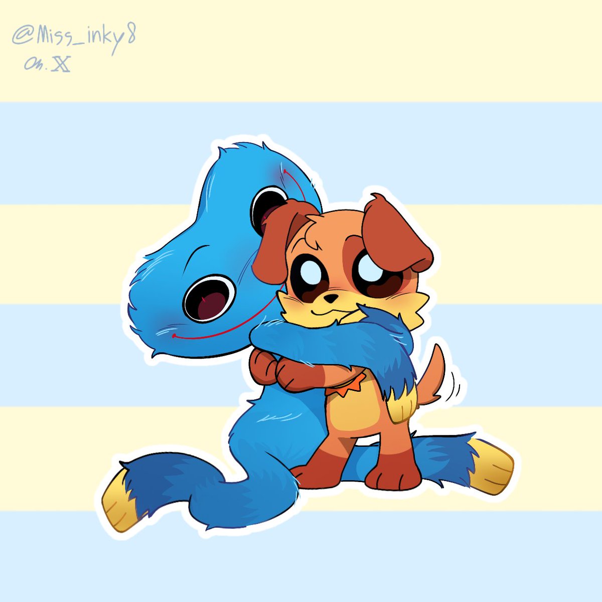 miss_inky8's tweet photo. I love them soooo much teehee*´ﾉ∀`*)
#poppypleytime #dogday #huggywuggy https://t.co/EZo9WKHNdu