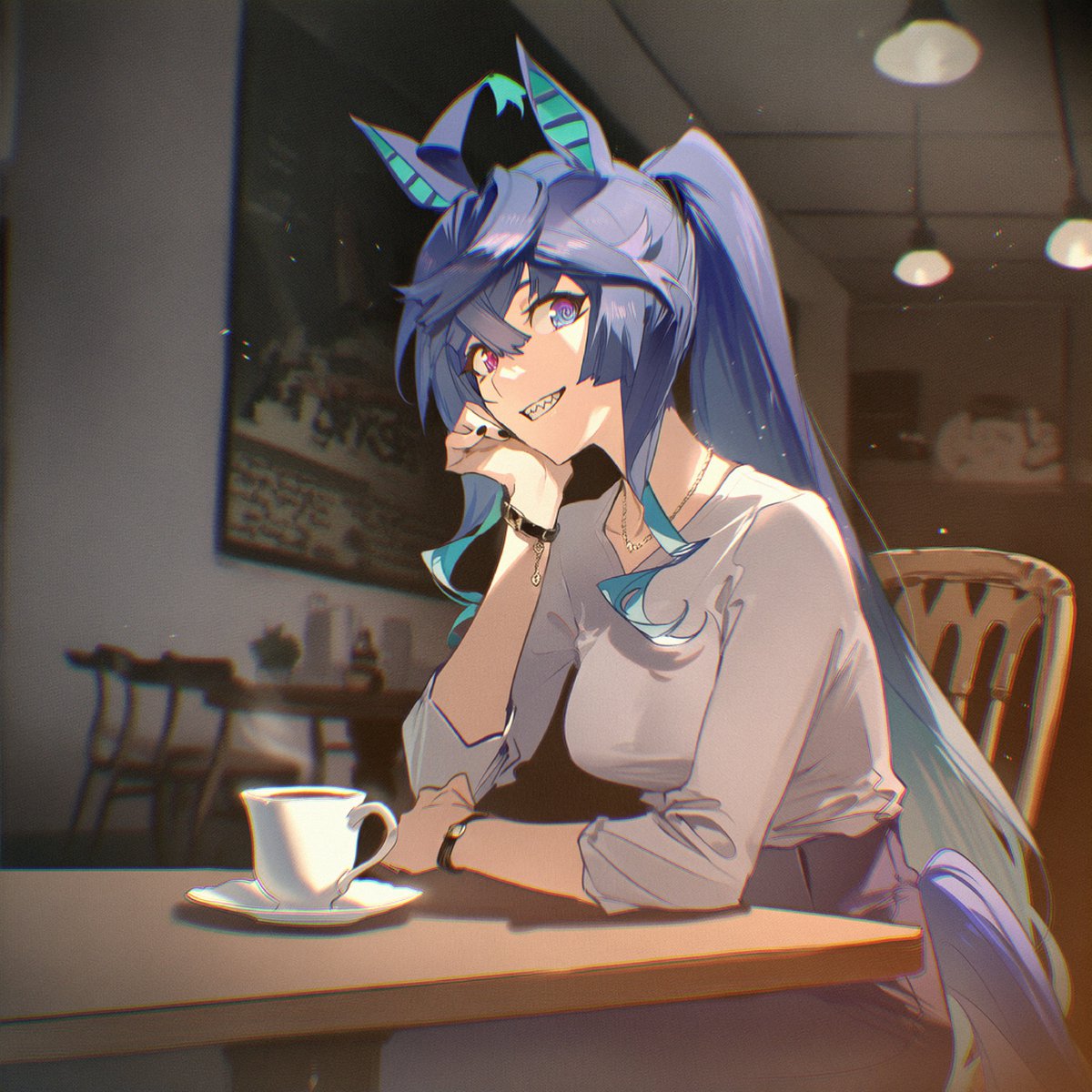 kisaragi9a's tweet photo. 大人ツインターボ
お気に入りの喫茶店で一休み https://t.co/HleXbalCXH