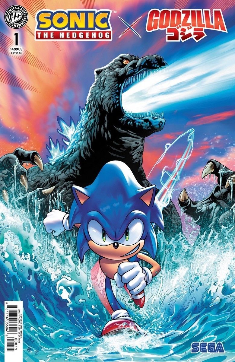 ソニック 「Here's the retail exclusive cover for #S」|Tails' Channel · Sonic the Hedgehog News & Updatesのイラスト