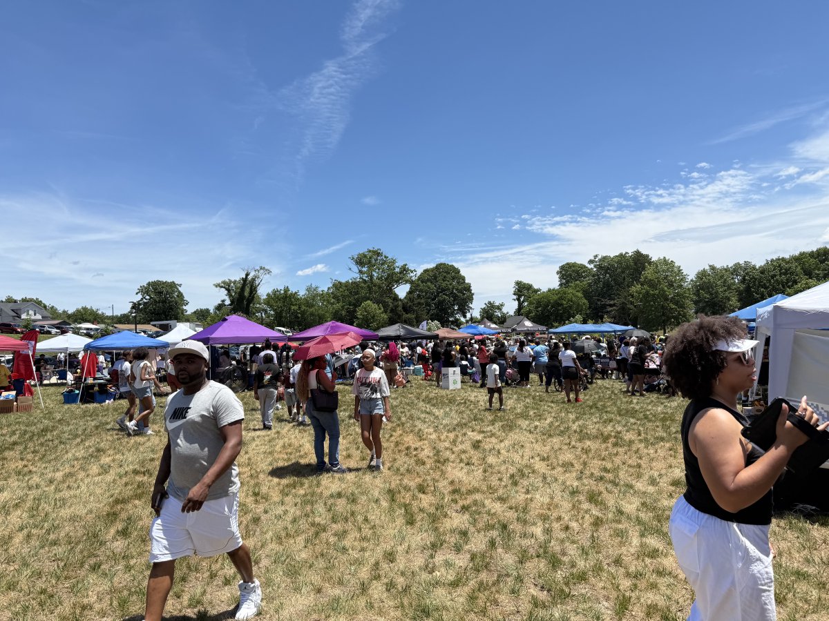 Sam_Rasoul's tweet photo. Juneteenth Family Reunion! Come join us at Eureka Park until 5pm and celebrate freedom and community ✊🏽 https://t.co/3RKZbAd7Jo