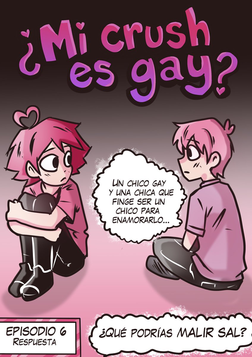 RobotD17's tweet photo. ¿Mi crush es Gay?  EPISODIO 6. https://t.co/36GvVbQu7Z