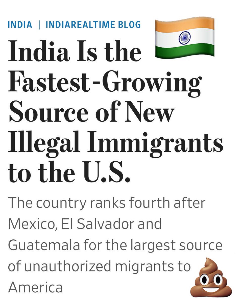 DolceCucina3's tweet photo. @DHSgov @JWhite75297 @POTUS @SecMullinDHS Great but you need to double those deportation numbers and STOP IMPORTING INDIANS INTO AMERICA #MassDeportationsNow #ENDOPT #ENDH4 https://t.co/FFtIUMEROC