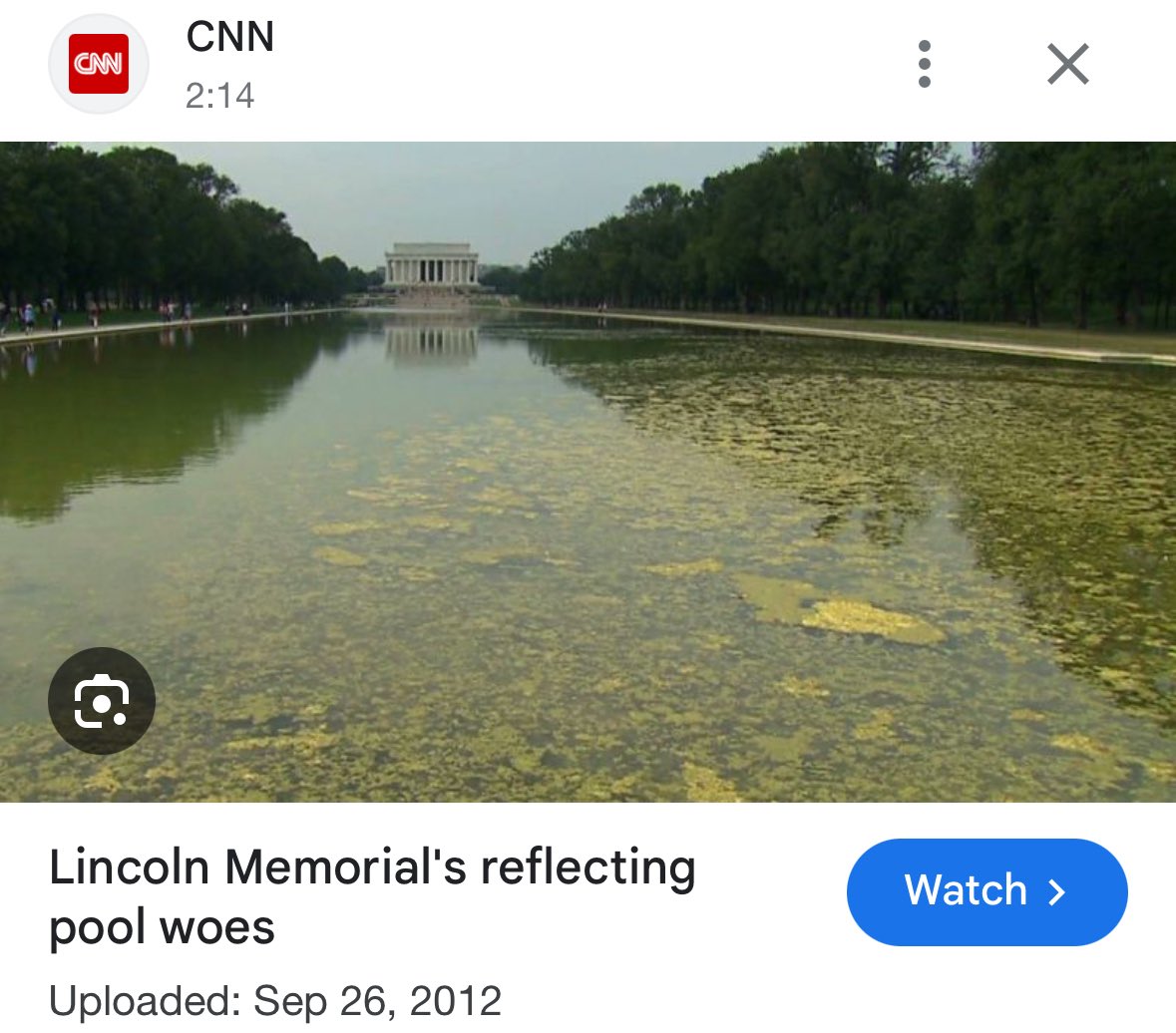 johnnymaga's tweet photo. Libs are attacking Trump with photos of Obama’s reflecting pool.

You can’t make this up. https://t.co/eMrOEi2sqf
