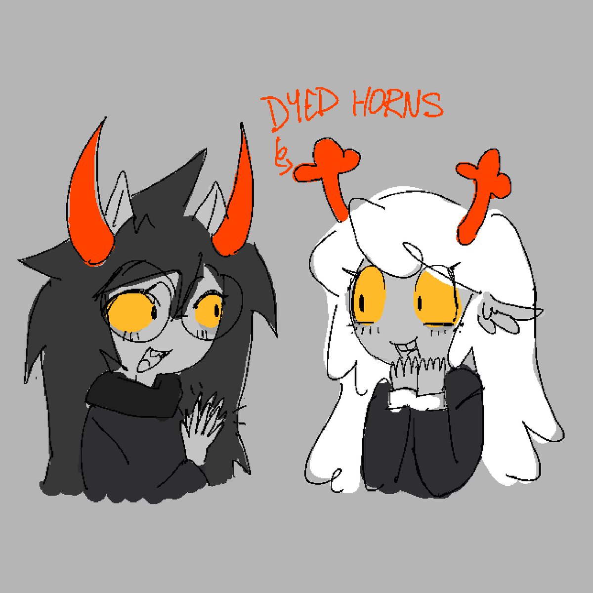 echonoahh's tweet photo. A duo i made up #nerdgirls https://t.co/nyYuCnKIPV