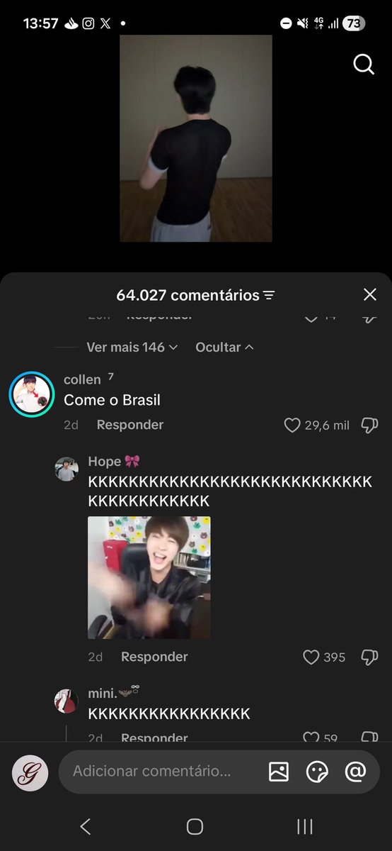 blojeon's tweet photo. amo o abrir os comentários e me deparar com issoKKKKKKKKKKK https://t.co/XqWoFGHh1Q