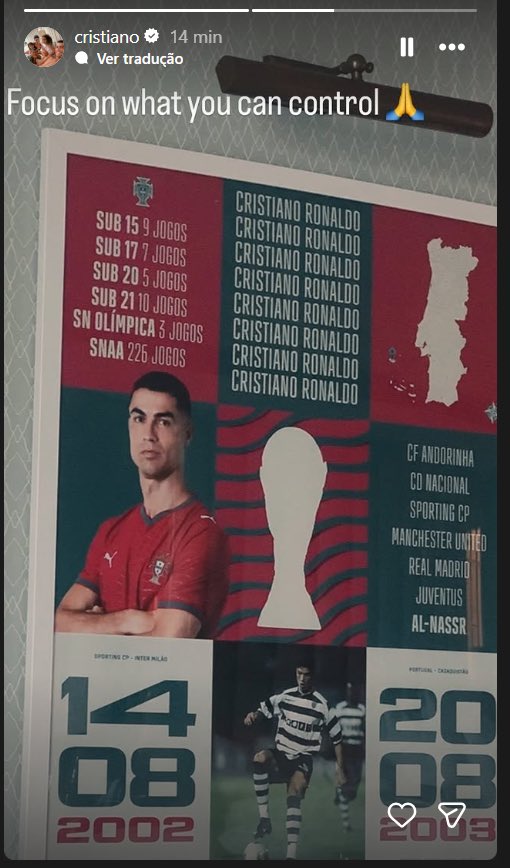 pirate911i's tweet photo. 🚨 Le récent message de Cristiano Ronaldo 🇵🇹 : GOAT❣️⚡🧠

« 𝗖𝗢𝗡𝗖𝗘𝗡𝗧𝗥𝗘-𝗧𝗢𝗜 𝗦𝗨𝗥 𝗖𝗘 𝗤𝗨𝗘 𝗧𝗨 𝗣𝗘𝗨𝗫 𝗖𝗢𝗡𝗧𝗥𝗢̂𝗟𝗘𝗥. » 🧠🐐 https://t.co/4SjFrFVo8I