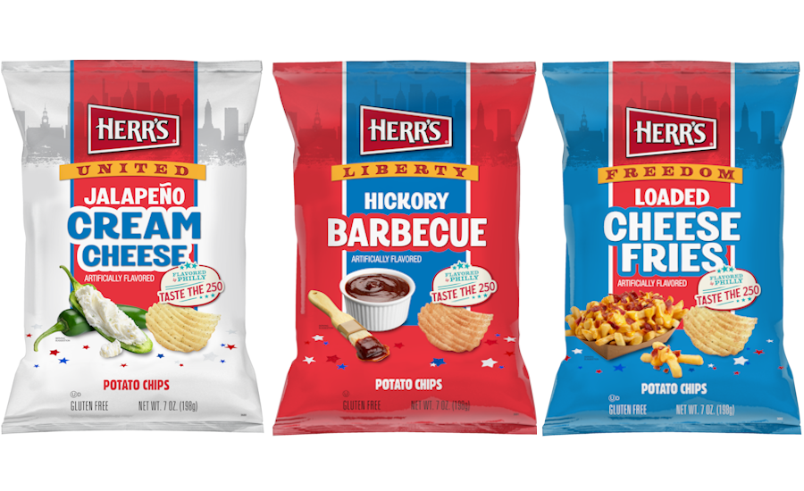 SFWB's tweet photo. Herr's Flavored by #Philly campaign is celebrating America’s 250th birthday this year with snack flavors to honor freedom, liberty, and unity that define both Philadelphia and the nation. This year's theme is Flavored by Philly: Taste the 250.

Read more: https://t.co/81ru75IdDy https://t.co/fTbnpGy6eH
