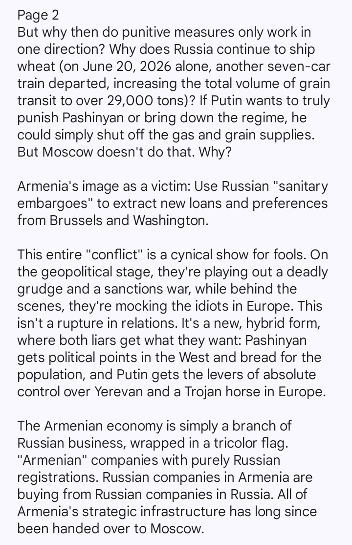 MIB_officialnet's tweet photo. Attention: USA Canada UK EU: 

Armenia and Russia are fooling everyone - we are looking at a pure, cynical deal and the extreme hypocrisy of two liars. https://t.co/NsNDhLs7Ua